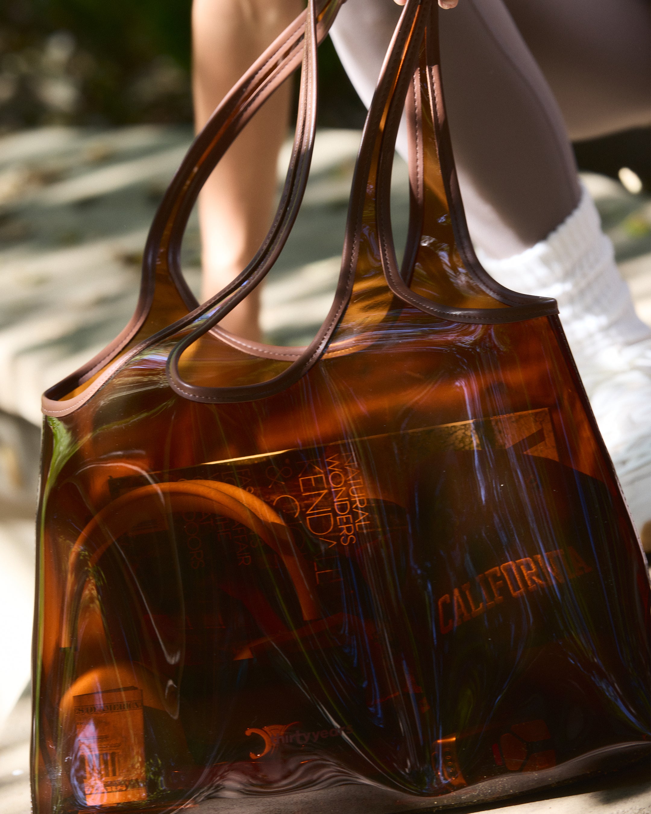 Jelly Tote - Amber | Free US Shipping $125+ | Shop Thirty Years