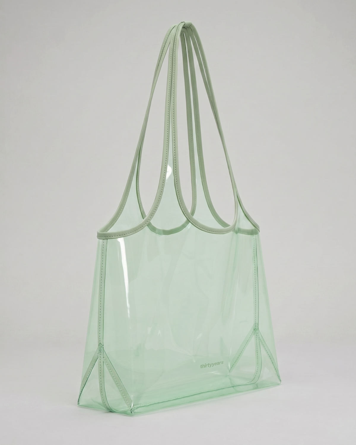 Jelly Clear Tote - Mint | Free US Shipping $125+ | Shop Thirty