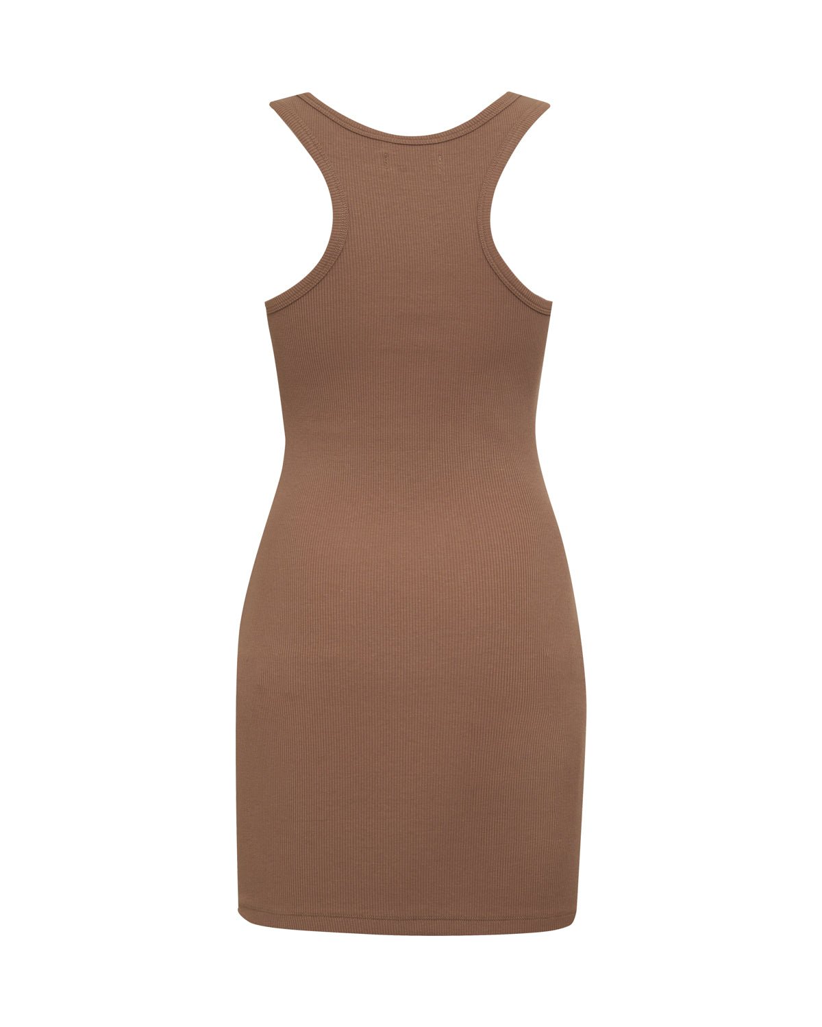 Demi Ribbed Dress - Fawn - ThirtyYears