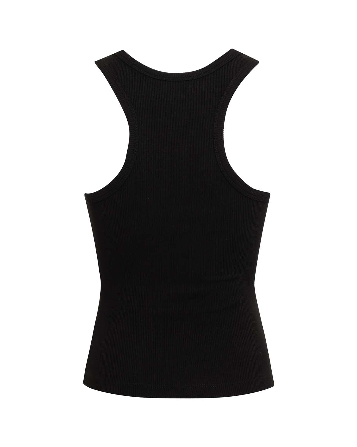 Demi Ribbed Tank - Black - ThirtyYears
