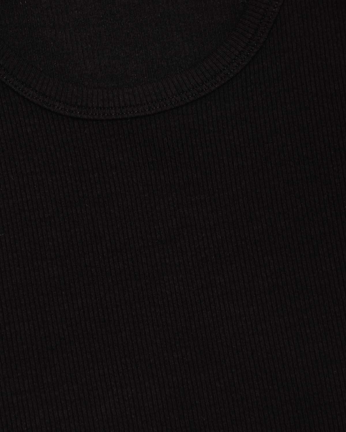 Demi Ribbed Tank - Black - ThirtyYears