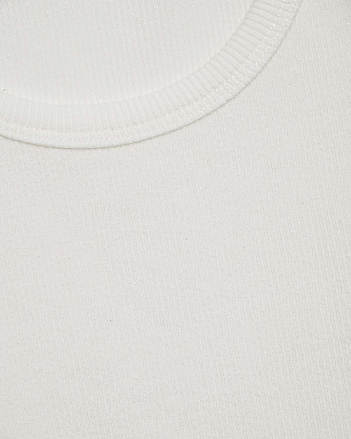 Demi Ribbed Tank - White - ThirtyYears