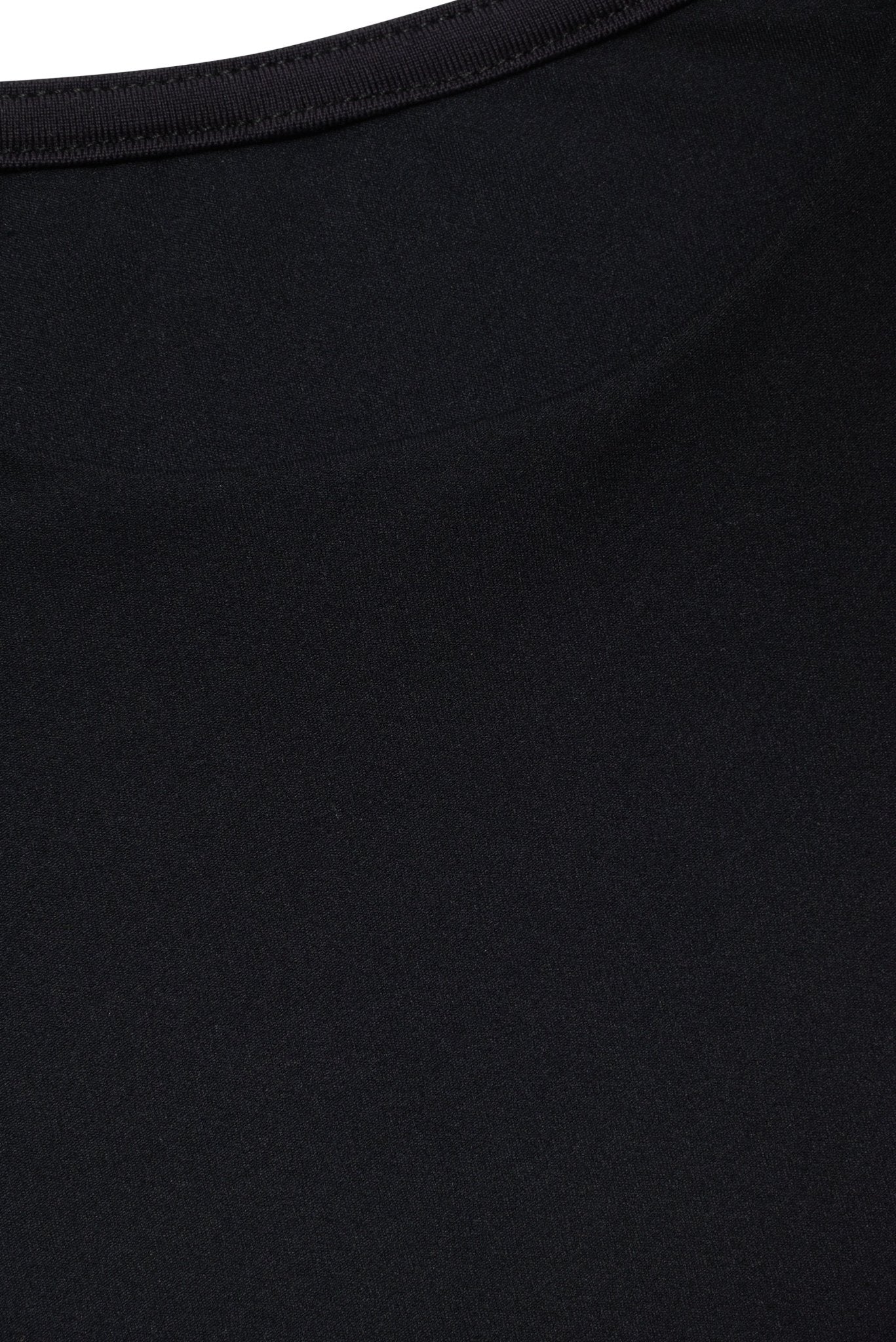 Long Sleeve Crop Top - Black - ThirtyYears