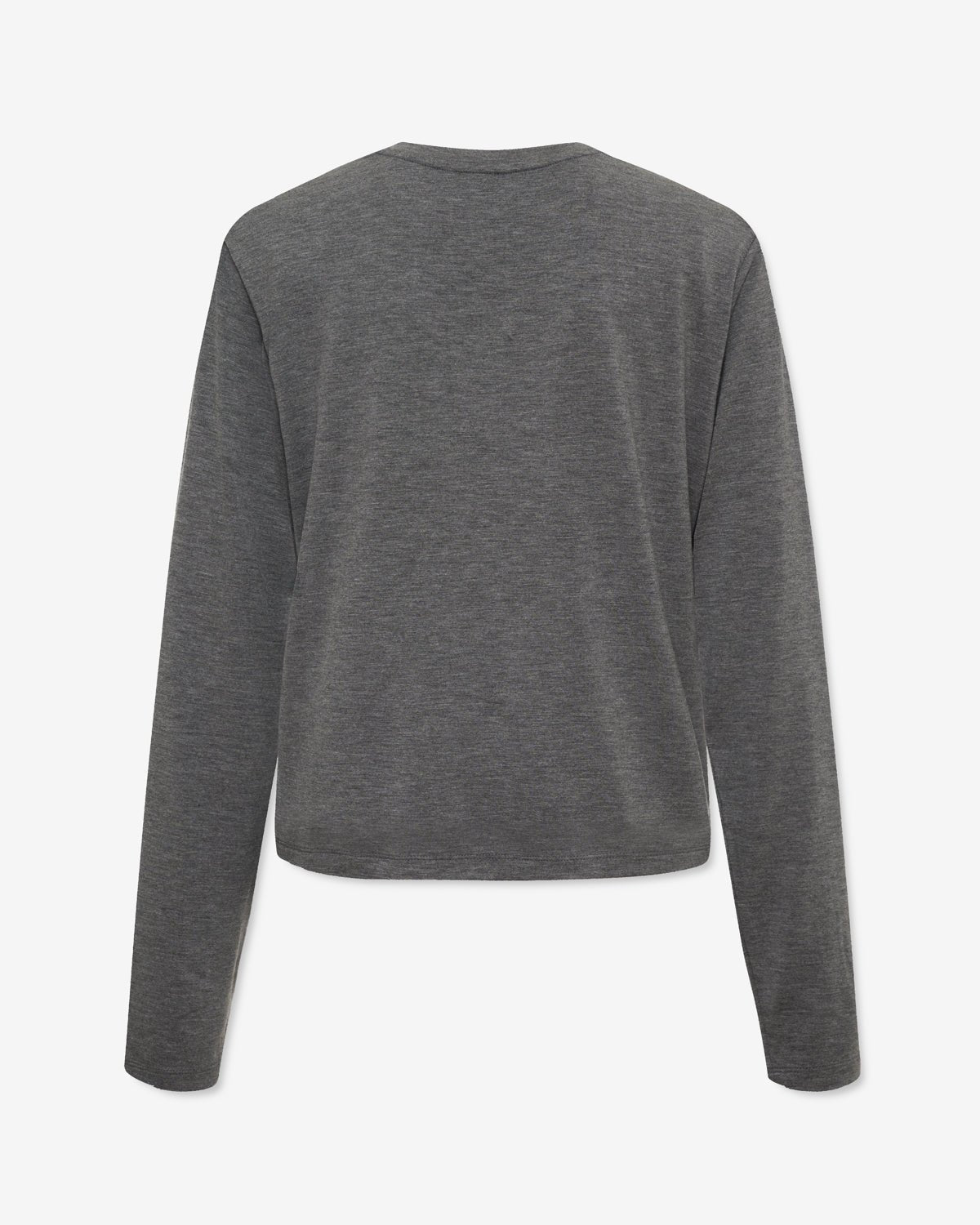 Modal Long Sleeve Tee - Dark Heather Grey - ThirtyYears
