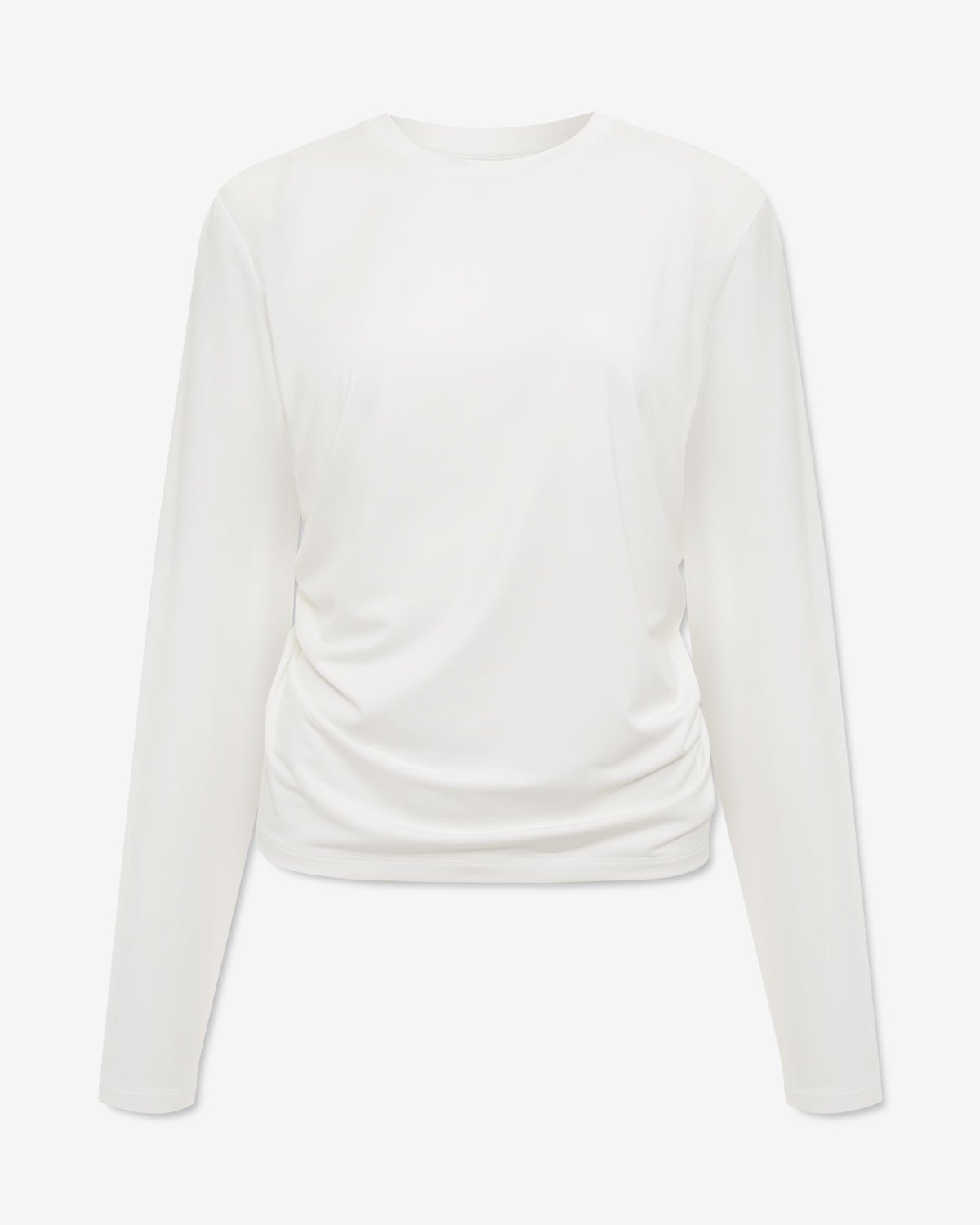 Modal Long Sleeve Tee - Off-White