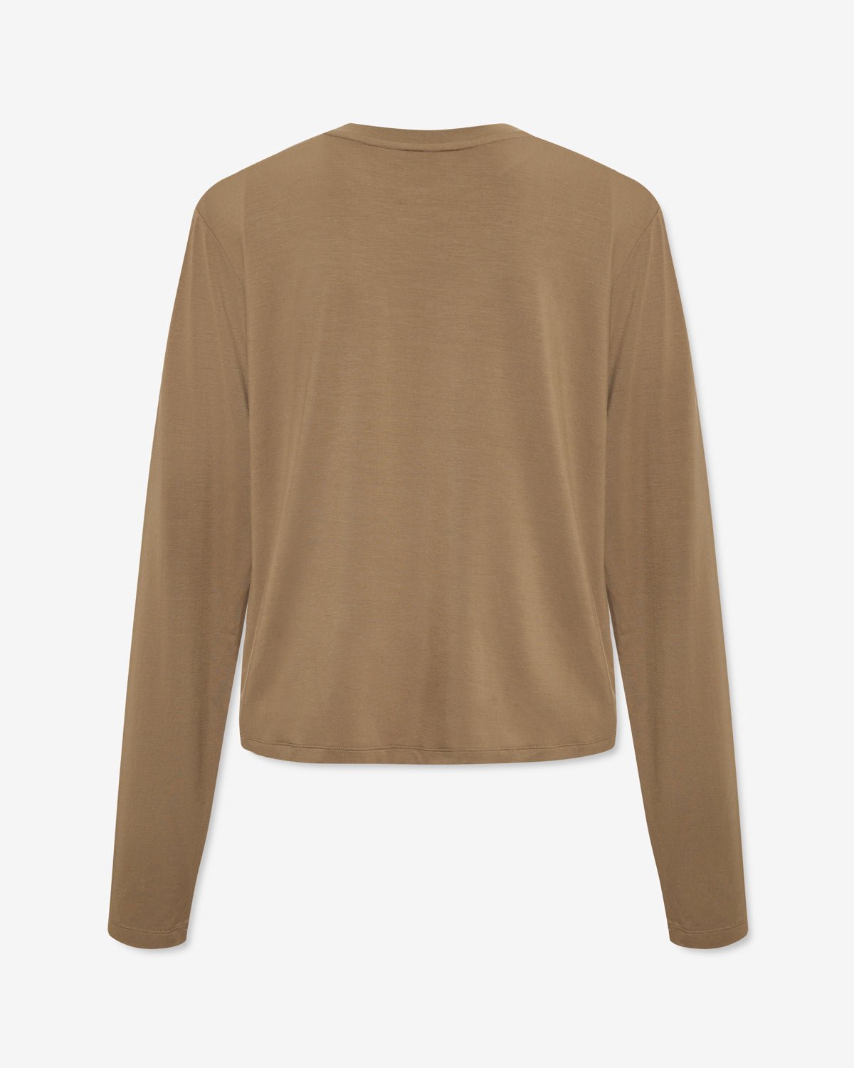 Modal Long Sleeve Tee - Toffee - ThirtyYears