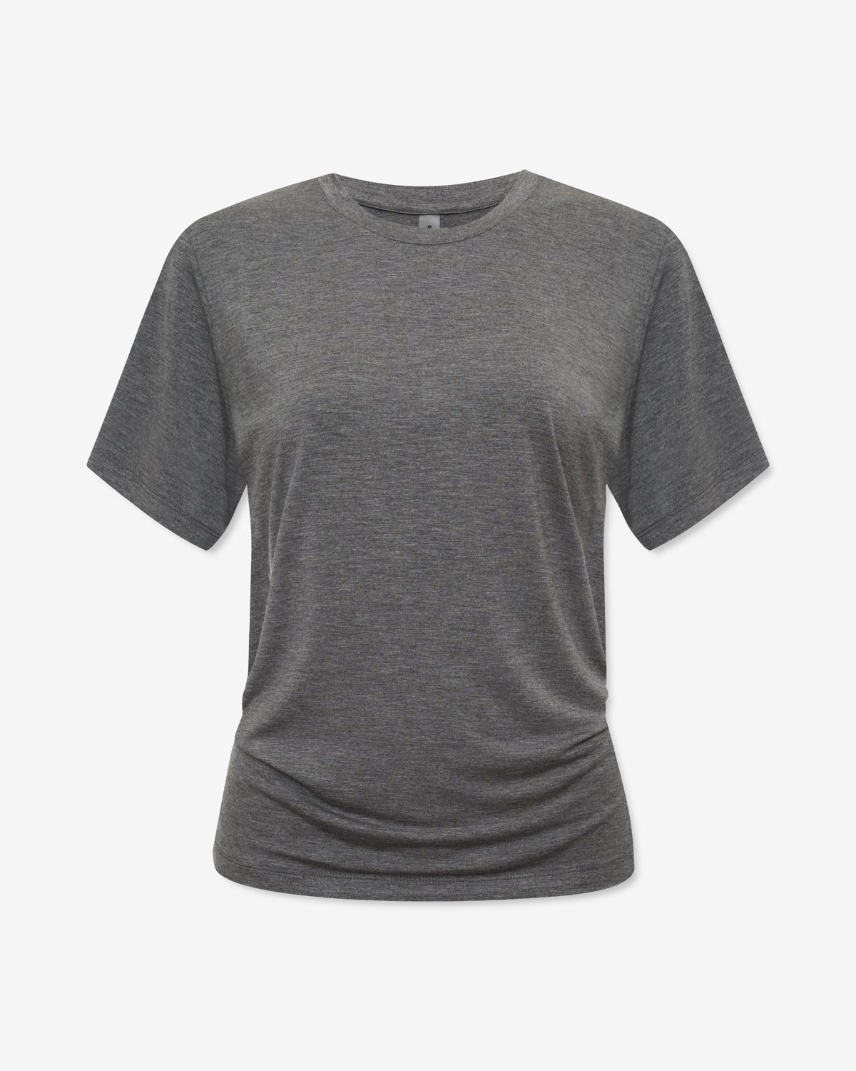 Modal Short Sleeve Tee - Dark Heather Grey