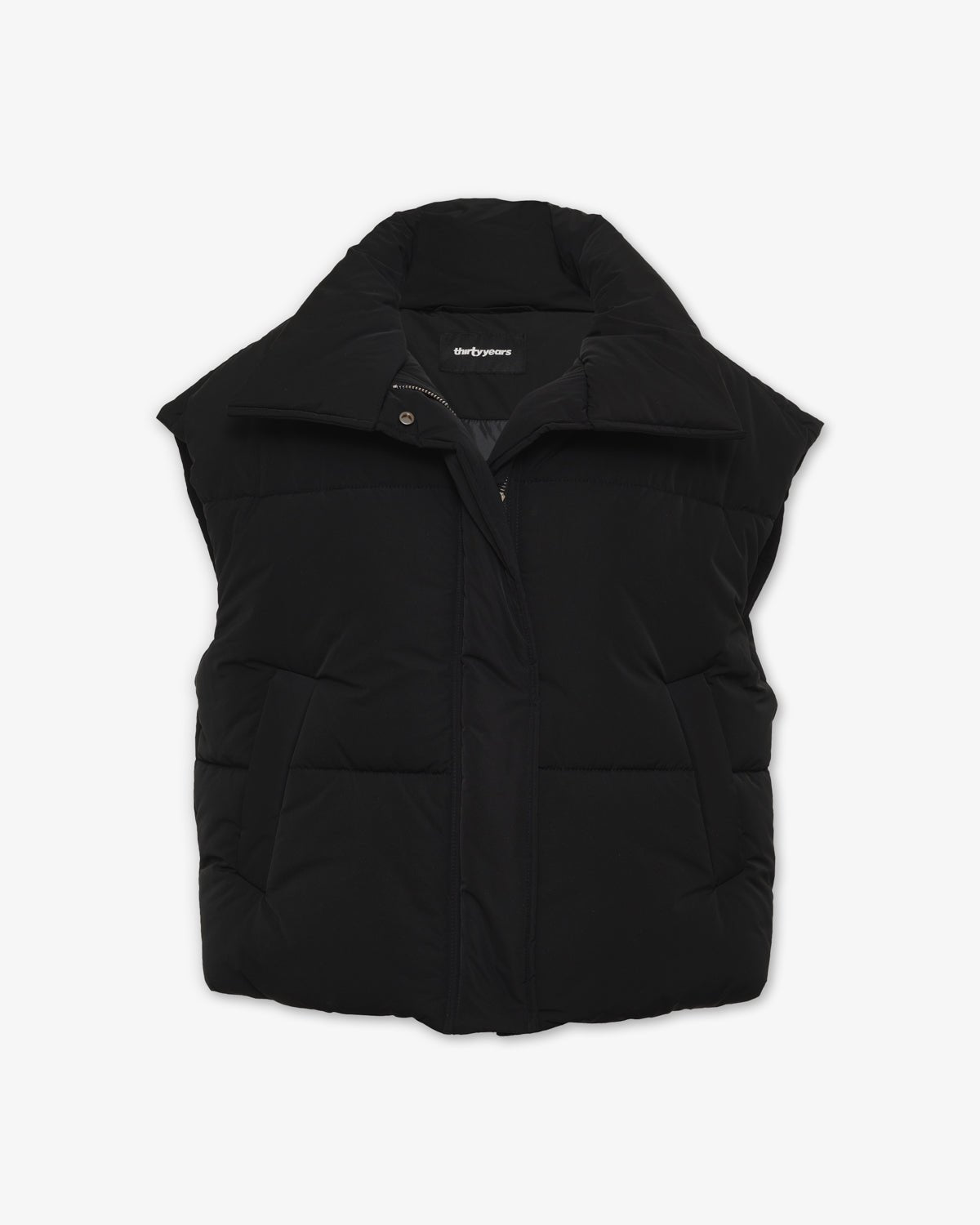 Women's Black Puffer Vest | Designed in LA | Thirty Years