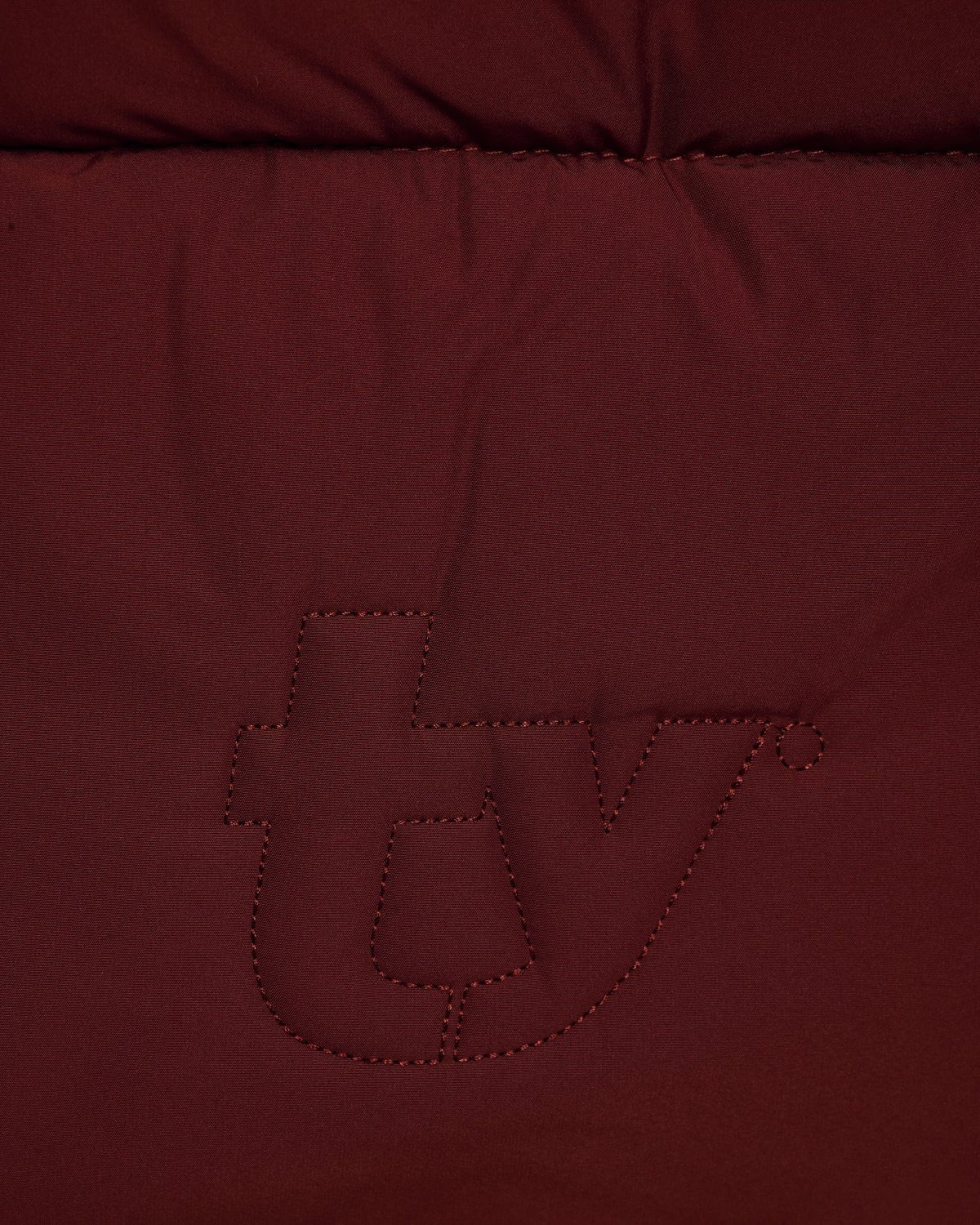 Puffer Vest - Burgundy - ThirtyYears