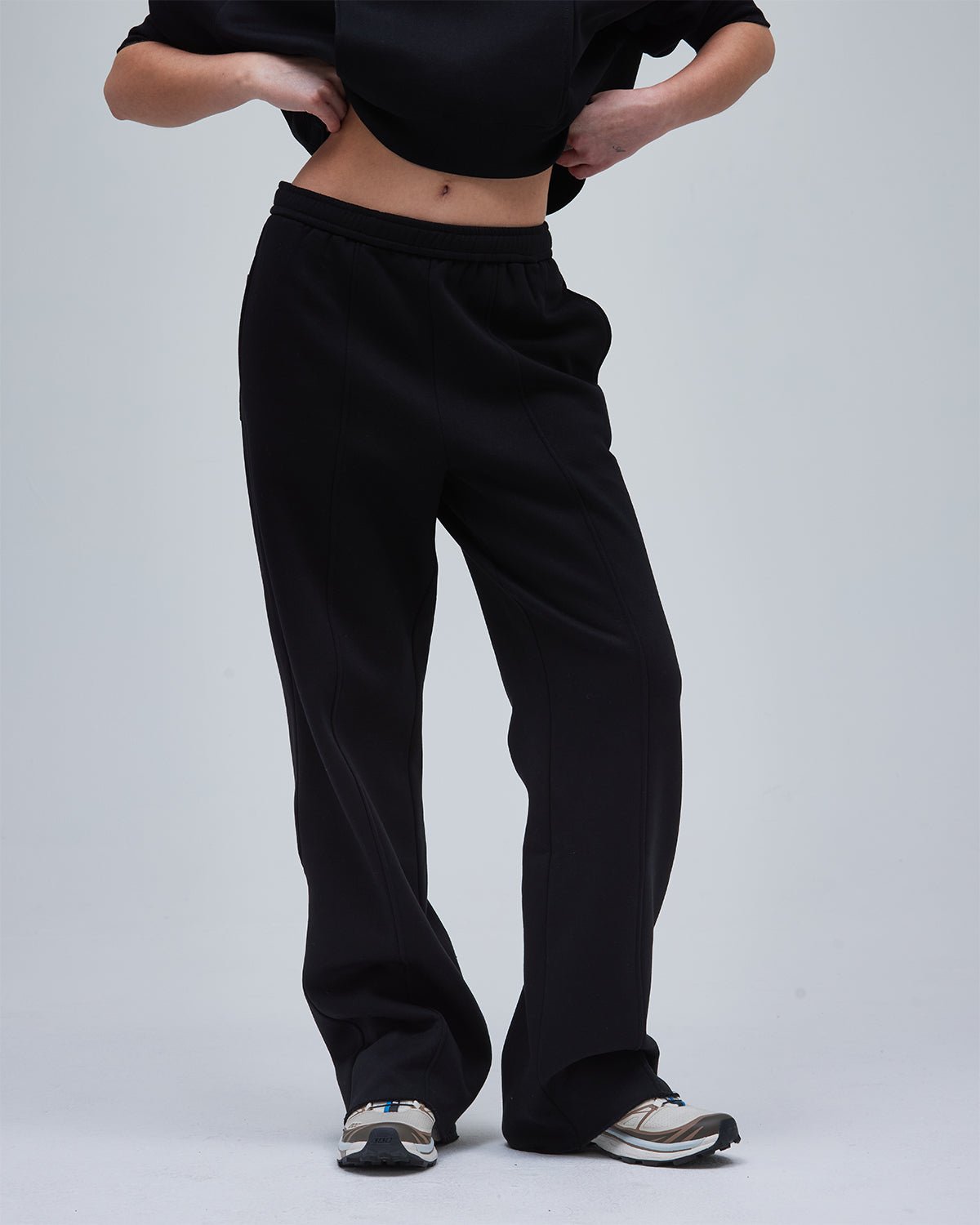 Black Straight-Leg Sweatpants | Ships Fast | Thirty Years