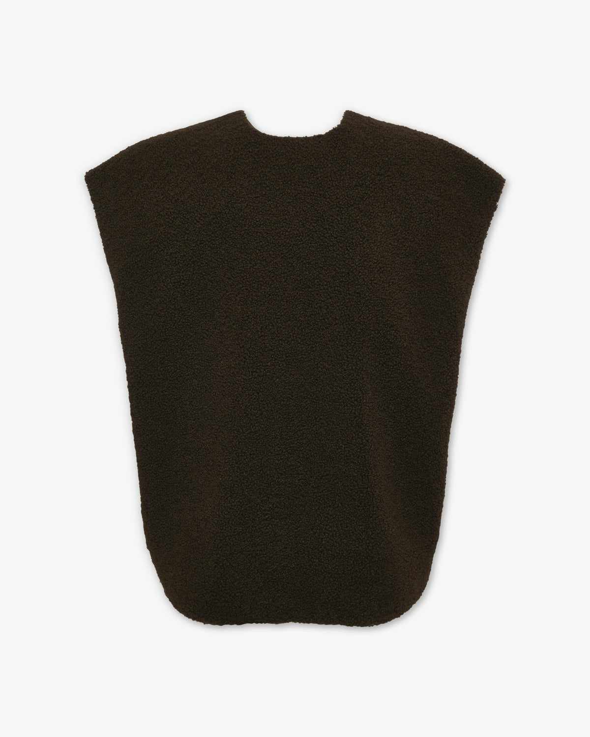 Sherpa Fleece Vest - Dark Olive - ThirtyYears