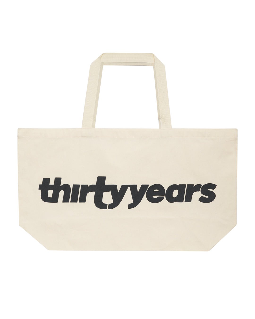XL CANVAS TOTE (NATURAL) - ThirtyYears