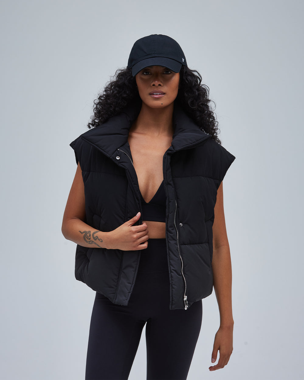 Puffer Vest - Black