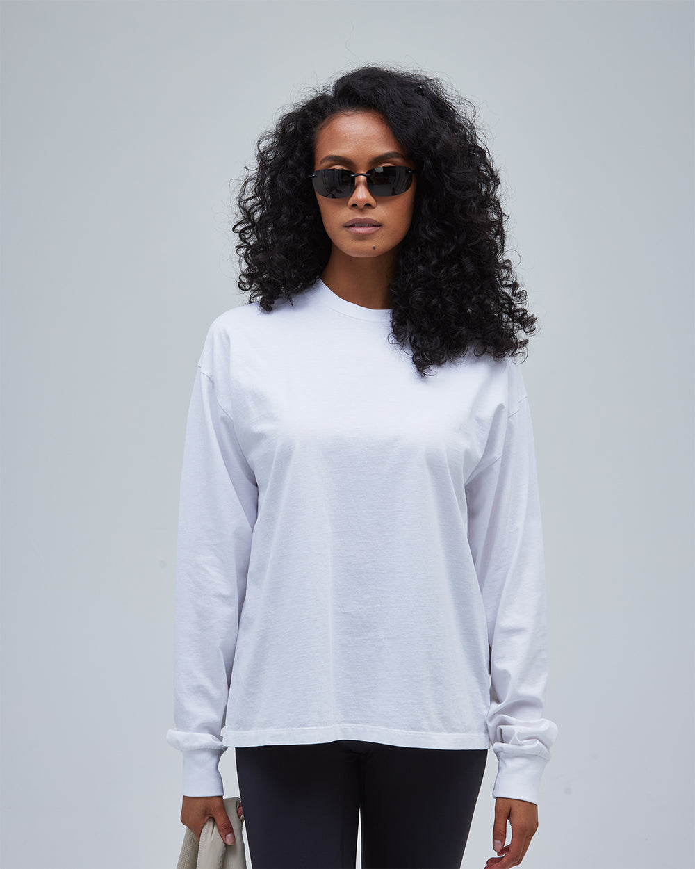 Long Sleeve Tee - White