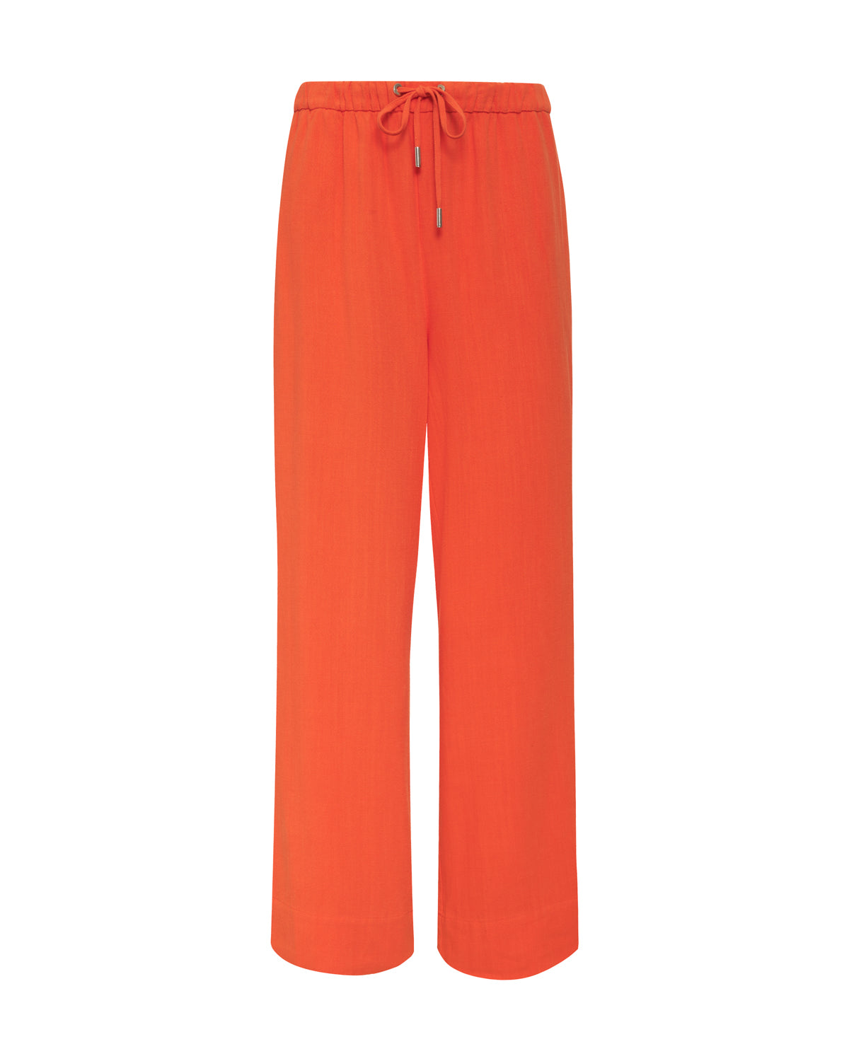 Horizon orange air linen pants