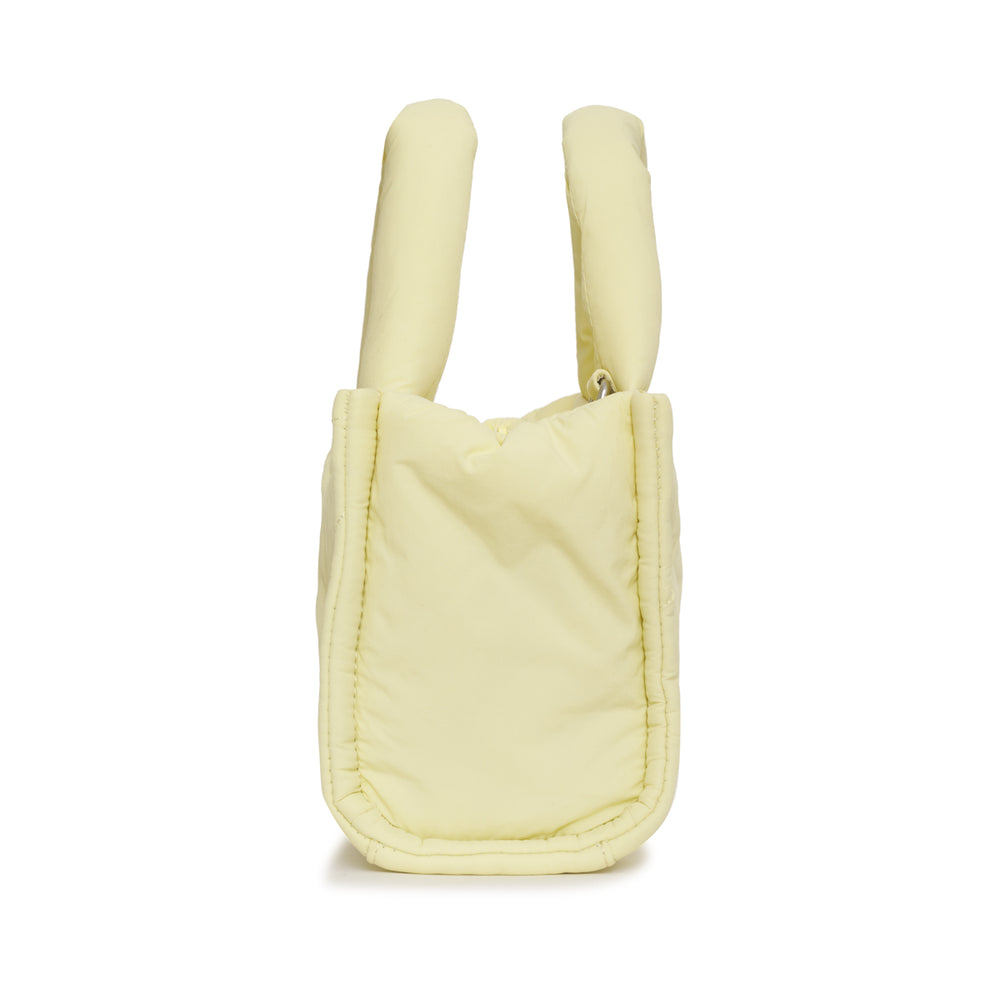
                  
                    yellow butter puffer drift mini tote bag gym side pocket crossbody strap
                  
                
