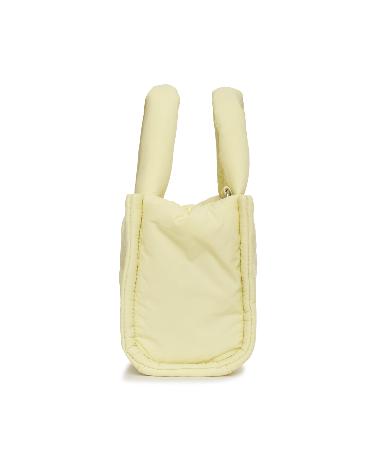 
                  
                    yellow butter puffer drift mini tote bag gym side pocket crossbody strap
                  
                