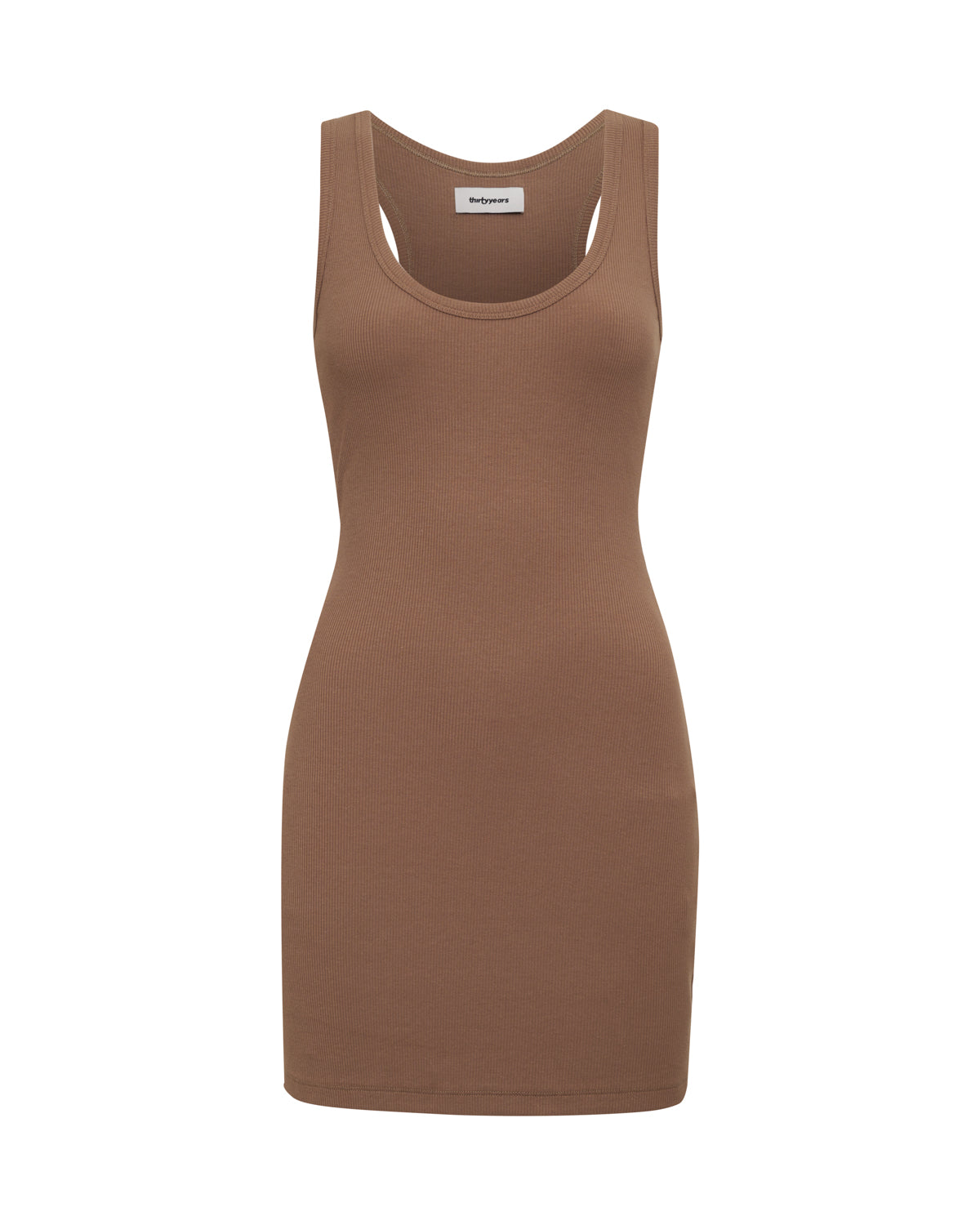 
                  
                    Demi Ribbed Dress - Fawn
                  
                