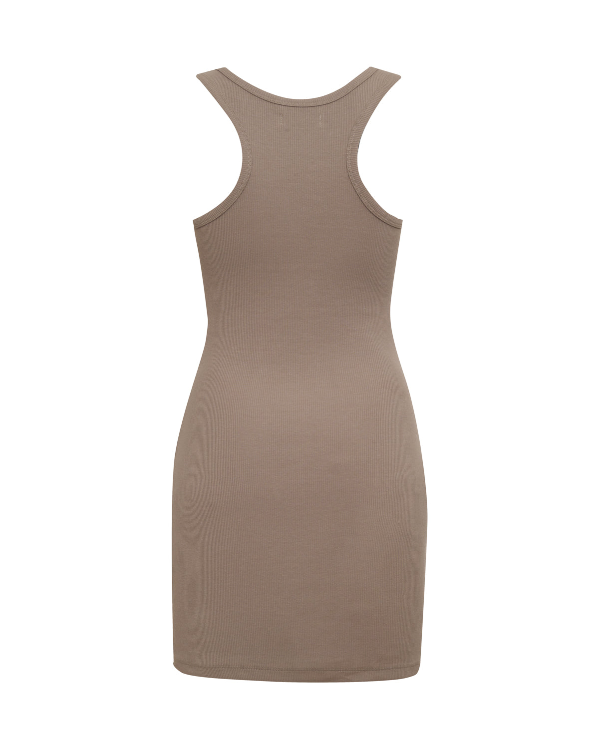 
                  
                    Demi Ribbed Dress - Greige
                  
                