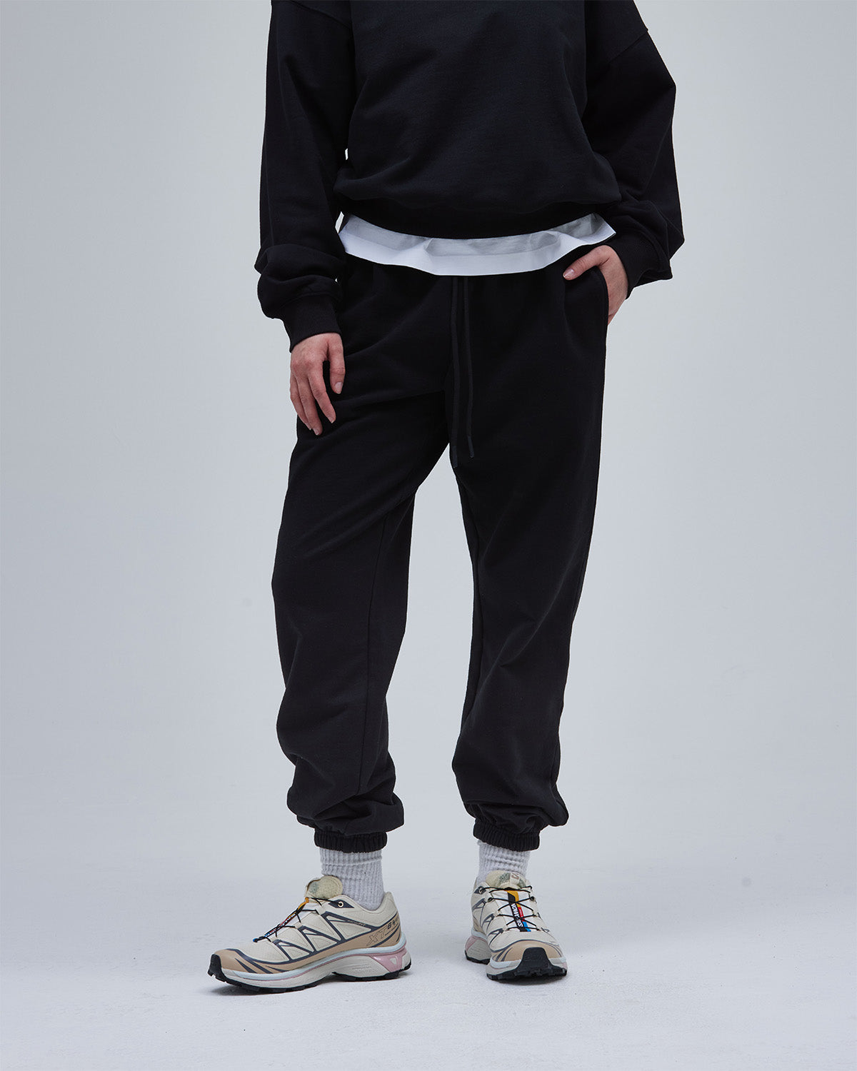 
                  
                    Signature Crew Sweatpant - Black
                  
                