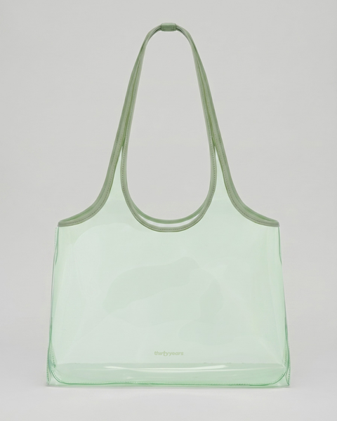 Jelly Clear Tote - Mint | Free US Shipping $125+ | Shop Thirty