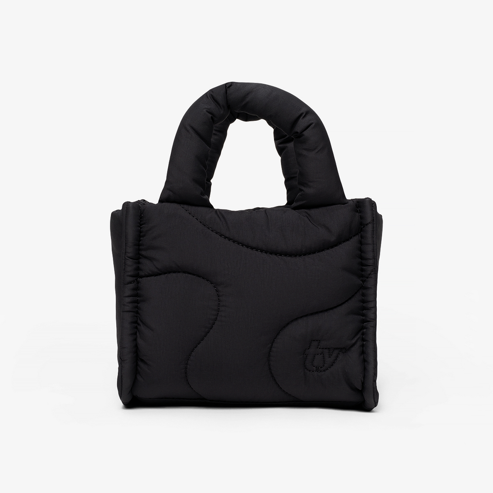 
                  
                    The Mini Drift Tote - Black
                  
                