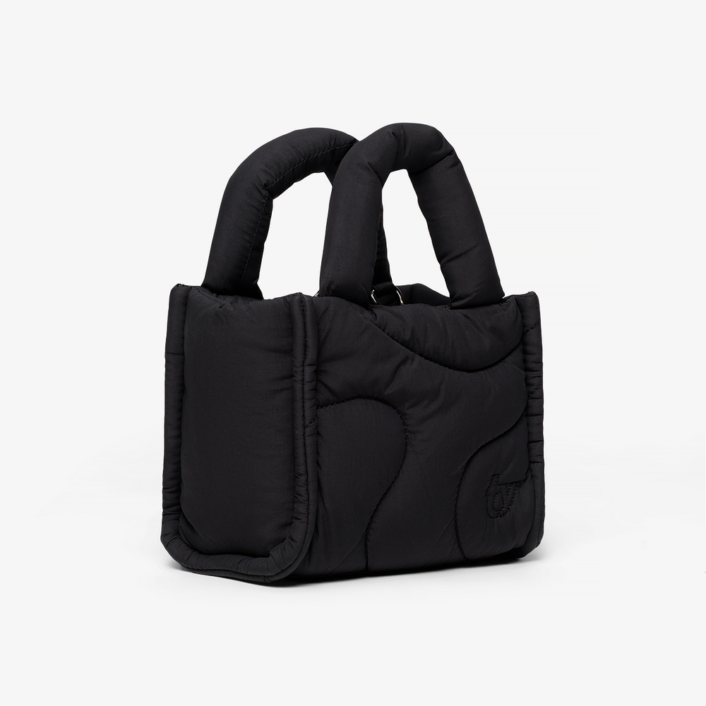 
                  
                    The Mini Drift Tote - Black
                  
                