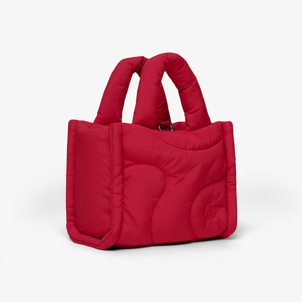 
                  
                    RED PUFFY BAG
                  
                