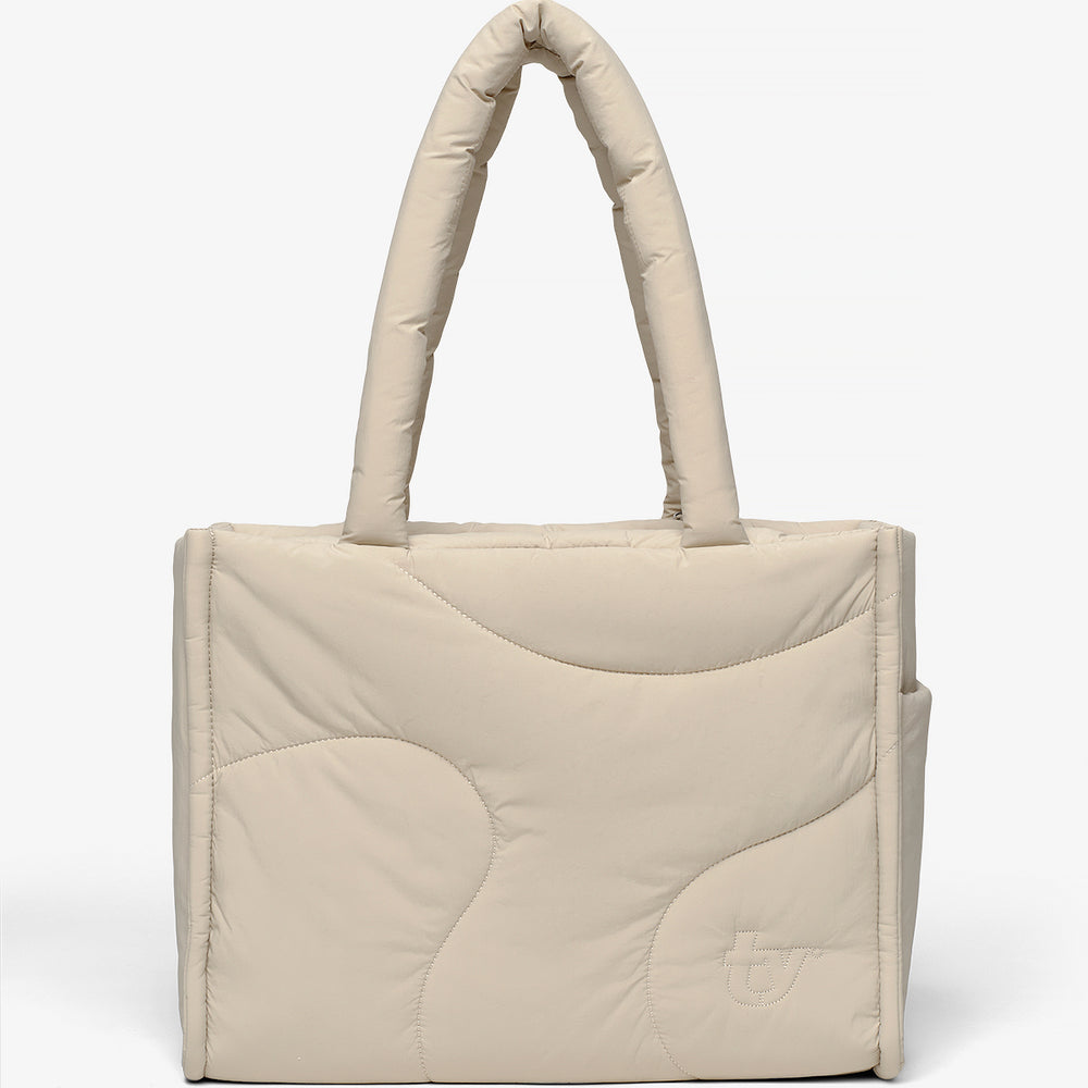 PUFFER TOTE PEBBLE