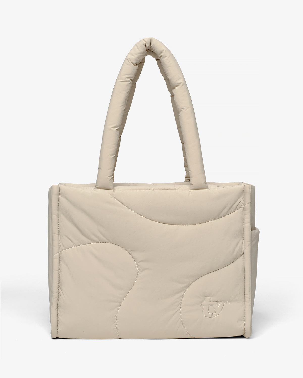 PUFFER TOTE PEBBLE