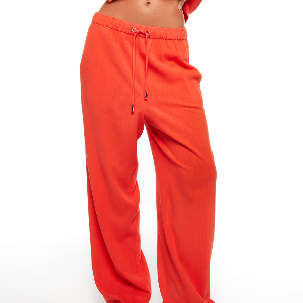 
                  
                    Horizon orange air linen pants
                  
                