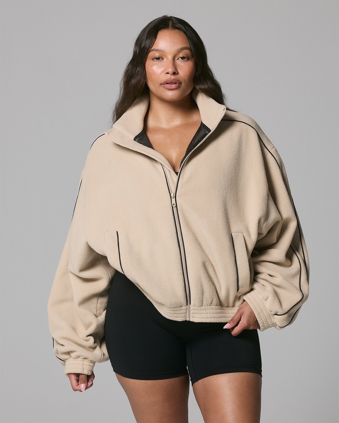 Ari Fleece Jacket - Tan - ThirtyYears
