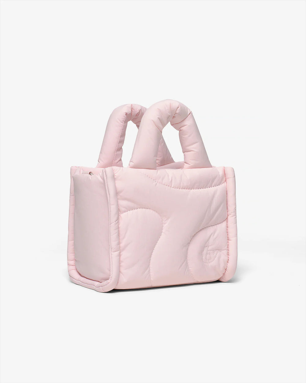 A blush pink mini bag