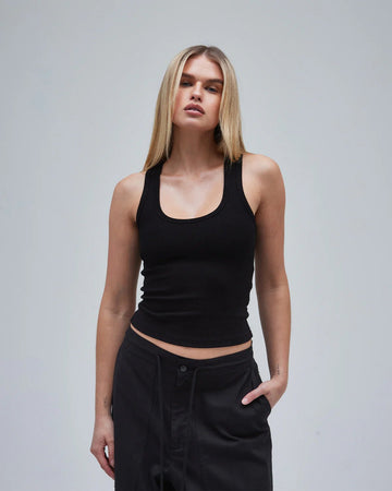 room306 CONTEMPORARY / Switching Rib Tank Tops