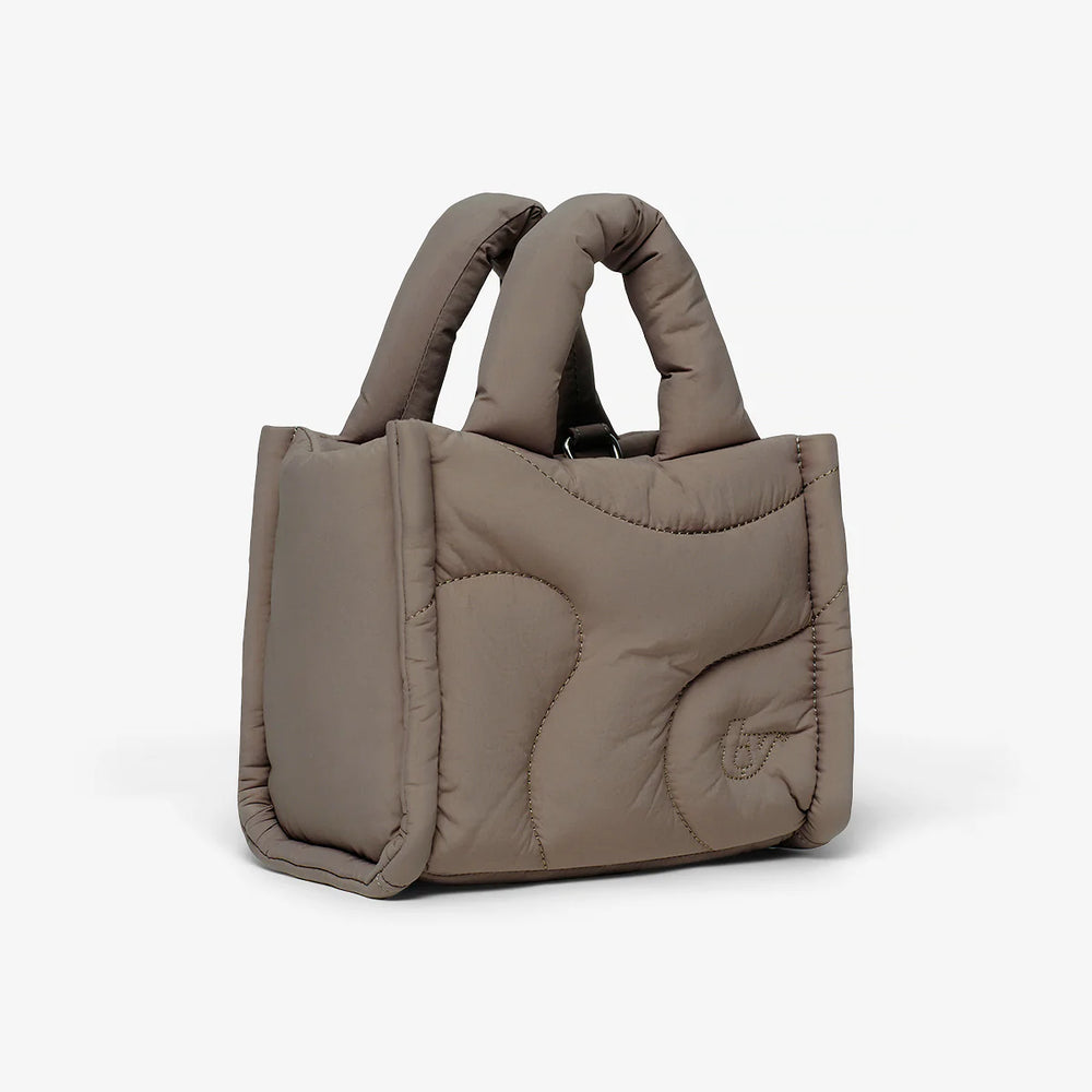 A tote bag mini size in brown