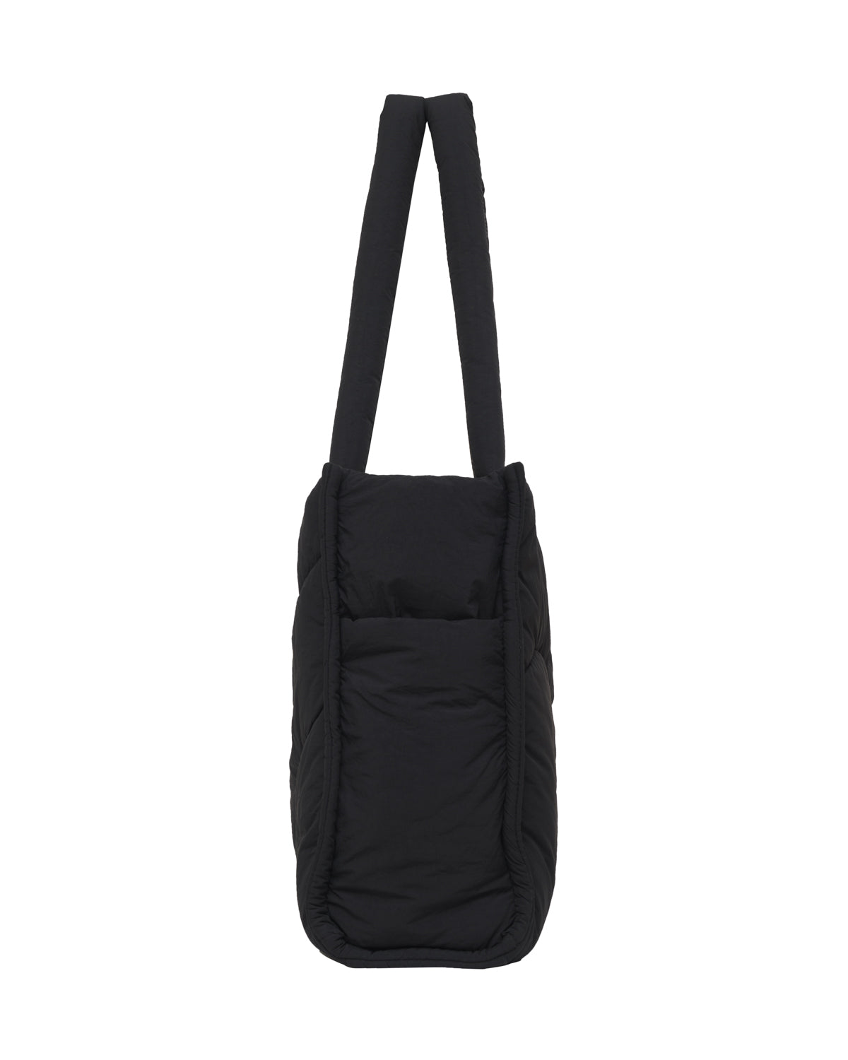 
                  
                    black drift puffer tote bag gym side pocket crossbody strap
                  
                