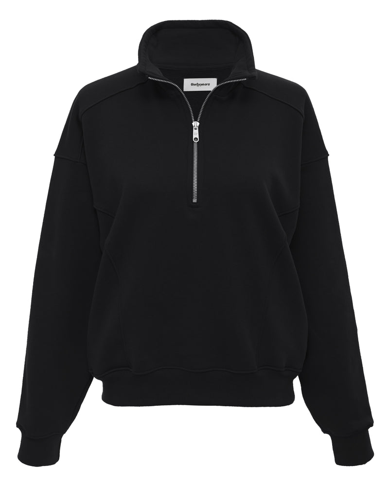 Black discount quarter zips